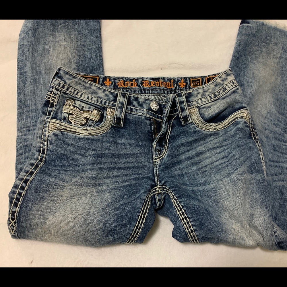 Rock revival capris